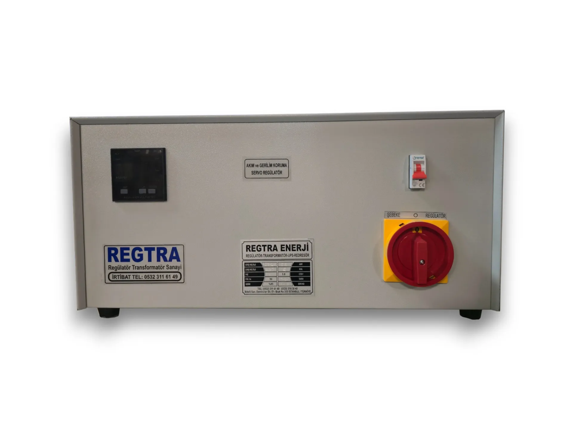 15-KVA MONO FAZE REGÜLATÖR
